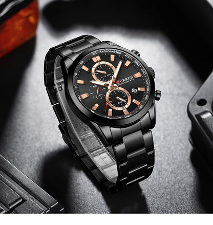 CURREN 8445 Men's Chronograph Watch
