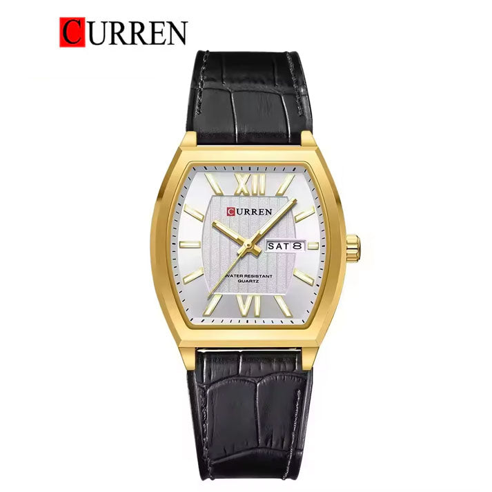 CURREN 8478 Men's Leather Straps Watch
