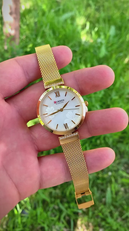 CURREN 9067 Women's Strainless Steel Watch