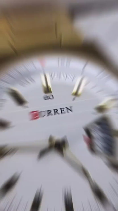 CURREN 8375 Men's Stainless Steel Watch