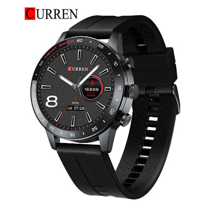 CURREN 6001 Men's Rubber Straps Watch