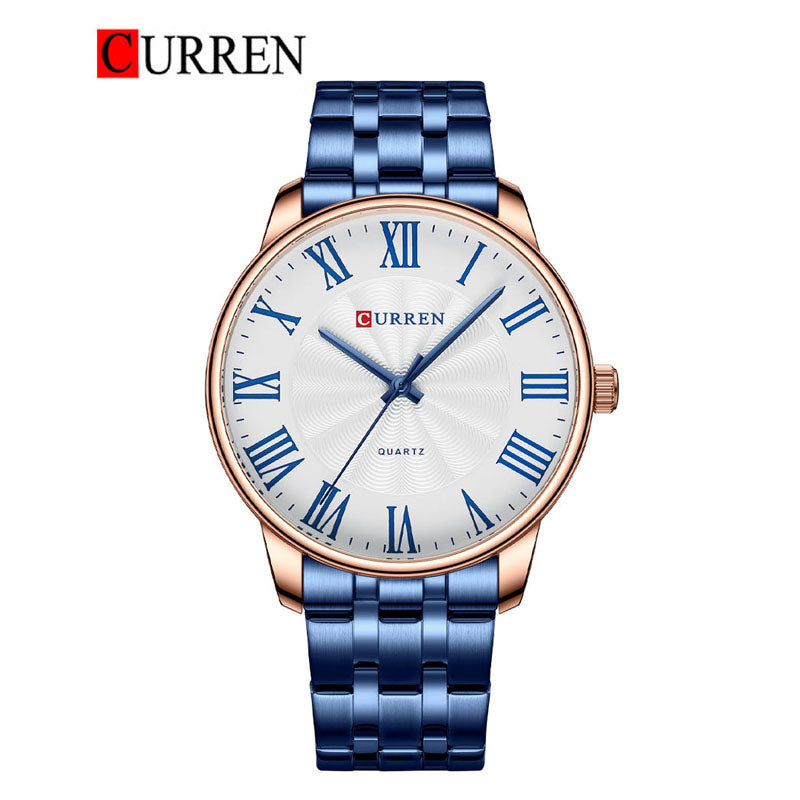 CURREN Original Brand Stainless Steel Band Wrist Watch For Men With Brand (Box & Bag)-8422