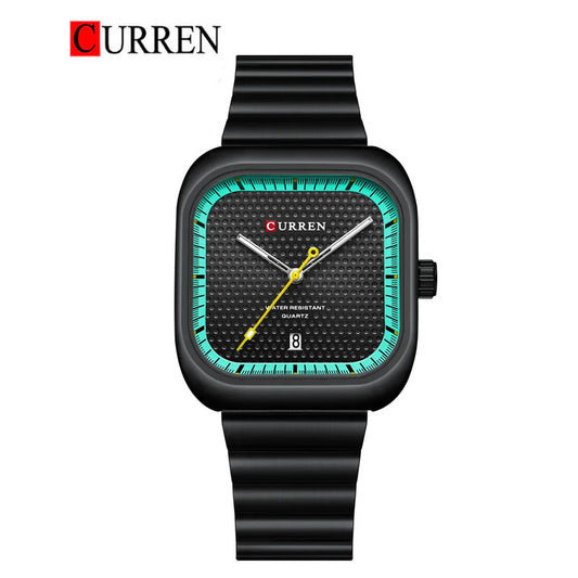 CURREN Original Brand Stainless Steel Band Wrist Watch For Men With Brand (Box & Bag)-8460