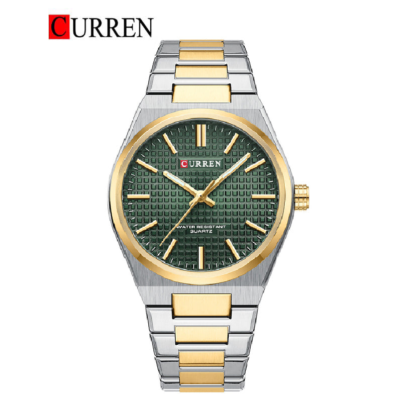 CURREN Original Brand Stainless Steel Band Wrist Watch For Men With Brand (Box & Bag)-8439