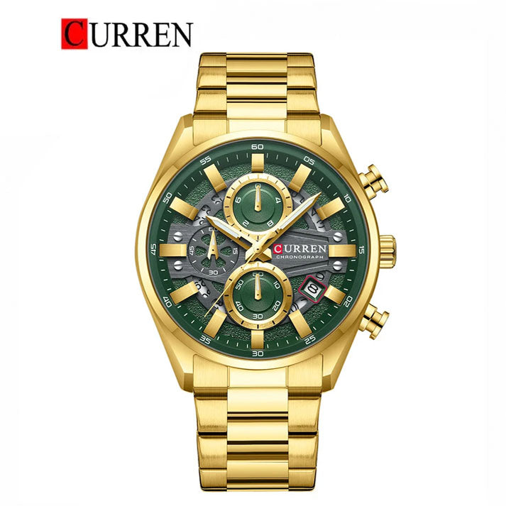 CURREN 8495 Men's Stainless Steel Watch