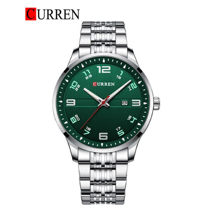 CURREN 8411 Men's Stainless Steel Watch