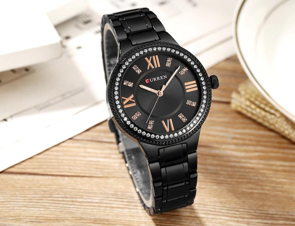 CURREN Couples Stainless Steel Watch