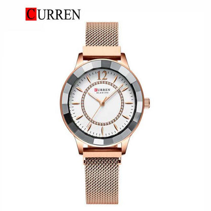 CURREN 9066 Women's Stainless Steel Watch