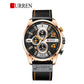 CURREN Original Brand Leather Straps Wrist Watch For Men With Brand (Box & Bag)-8393