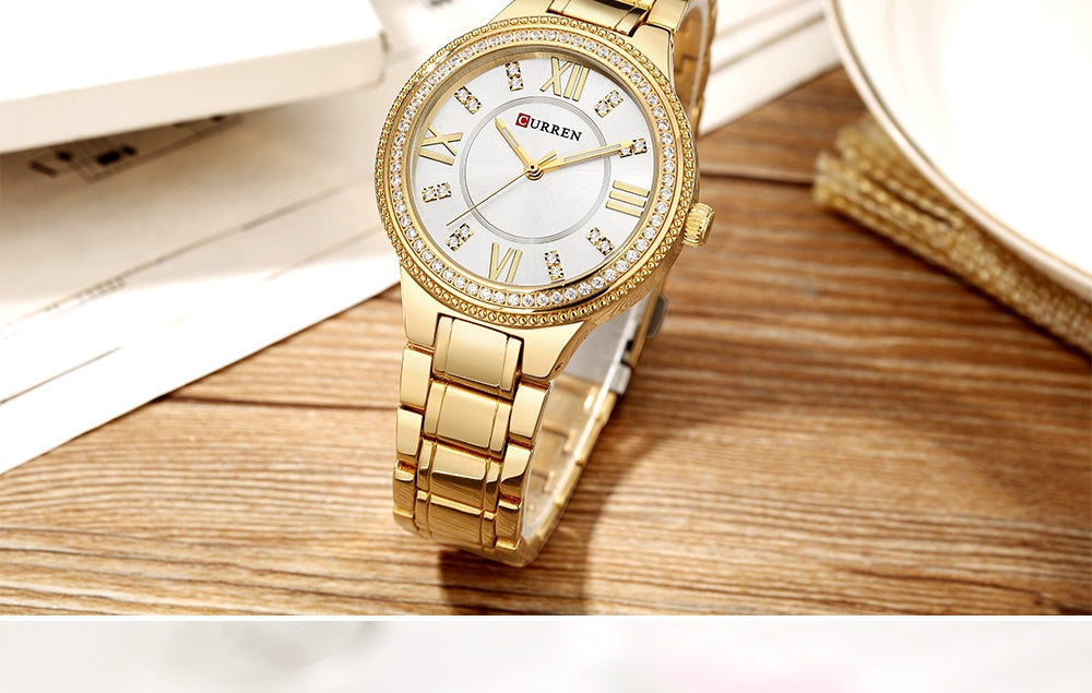 CURREN 9004 Women's Stainless Steel Watch