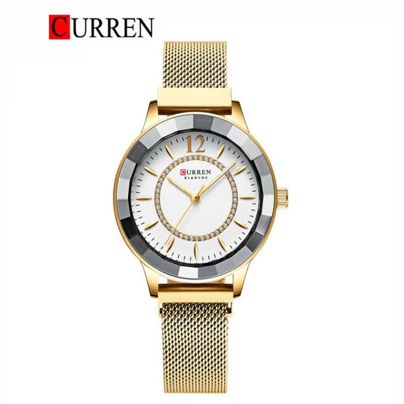 CURREN 9066 Women's Stainless Steel Watch