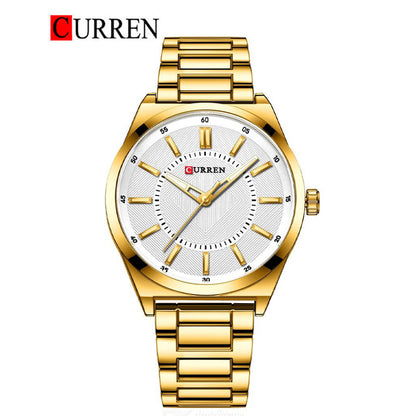 CURREN 8407 Men's Stainless Steel Watch