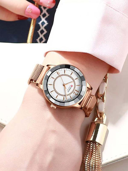 CURREN 9066 Women's Stainless Steel Watch
