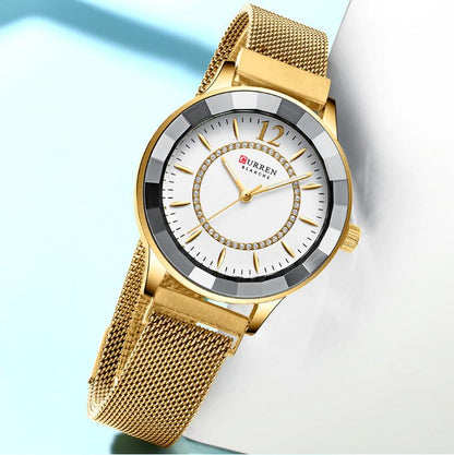 CURREN 9066 Women's Stainless Steel Watch