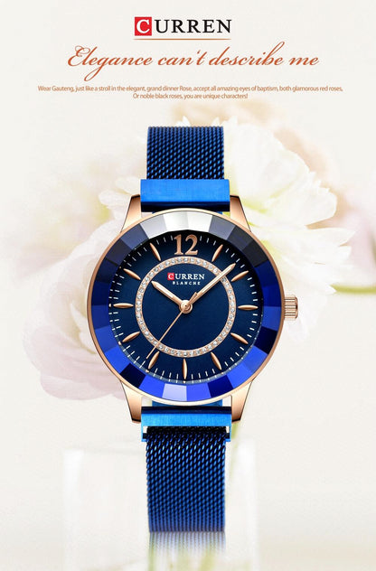 CURREN 9066 Women's Stainless Steel Watch
