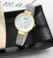 CURREN Original Brand Mesh Band Wrist Watch For Women With Brand (Box & Bag)-9032