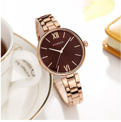 CURREN 9017 Women's Stainless Steel Watch