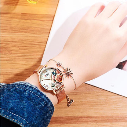 CURREN 9060 Women's Stainless Steel Watch