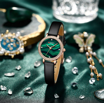 CURREN 9083 Women's Leather Straps Watch