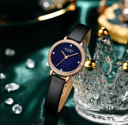 CURREN 9083 Women's Leather Straps Watch