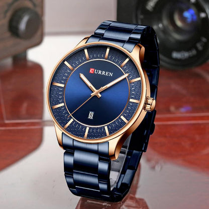 CURREN 8347 Men's Stainless Steel Watch