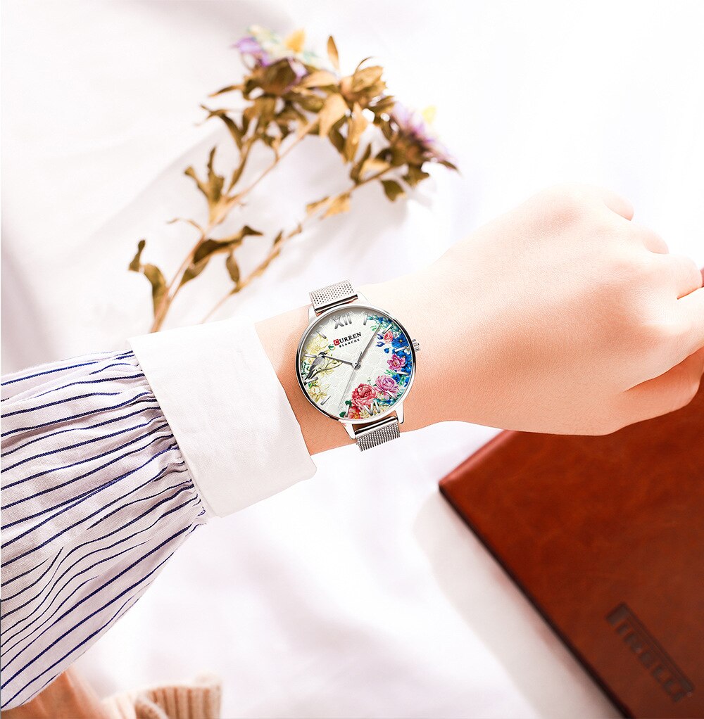 CURREN 9059 Women's Stainless Steel Watch