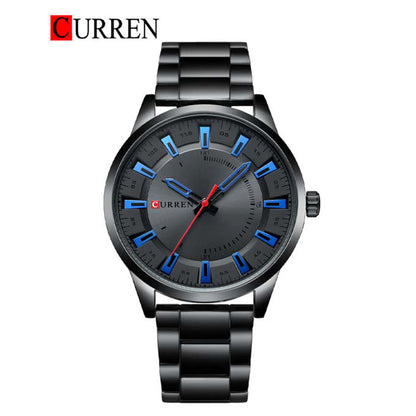 CURREN 8406 Men's Stainless Steel Watch