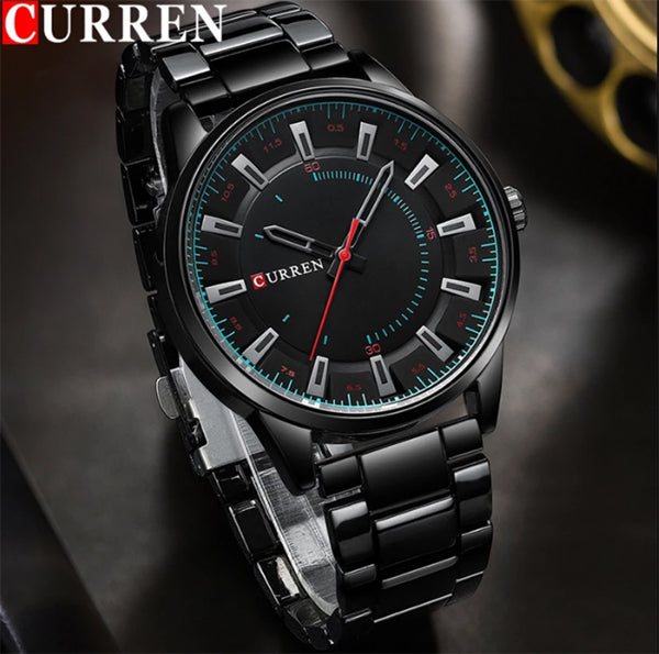 CURREN 8406 Men's Stainless Steel Watch