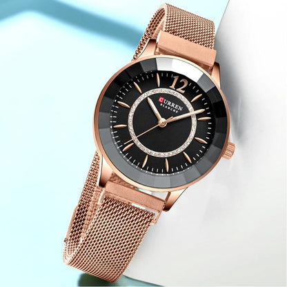 CURREN 9066 Women's Stainless Steel Watch