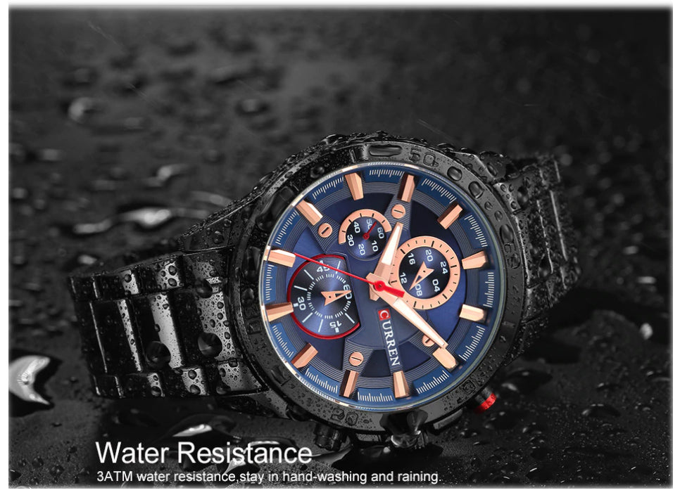 CURREN 8275 Men's Stainless Steel Watch