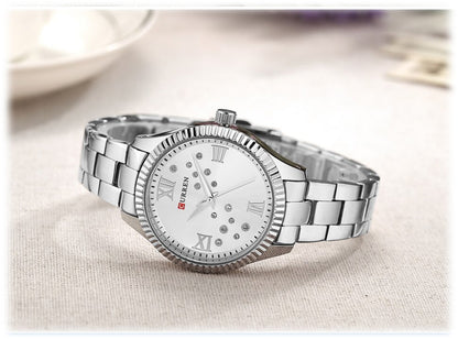 CURREN 9009 Women's Strainless Steel Watch