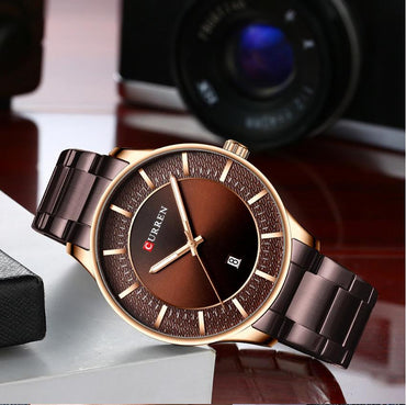CURREN 8347 Men's Stainless Steel Watch