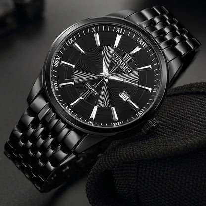 CURREN 8052 Men's Stainless Steel Watch