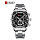 CURREN Original Brand Stainless Steel Band Wrist Watch For Men With Brand (Box & Bag)-8355