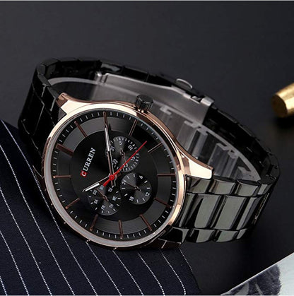 CURREN 8282 Men's Stainless Steel Watch