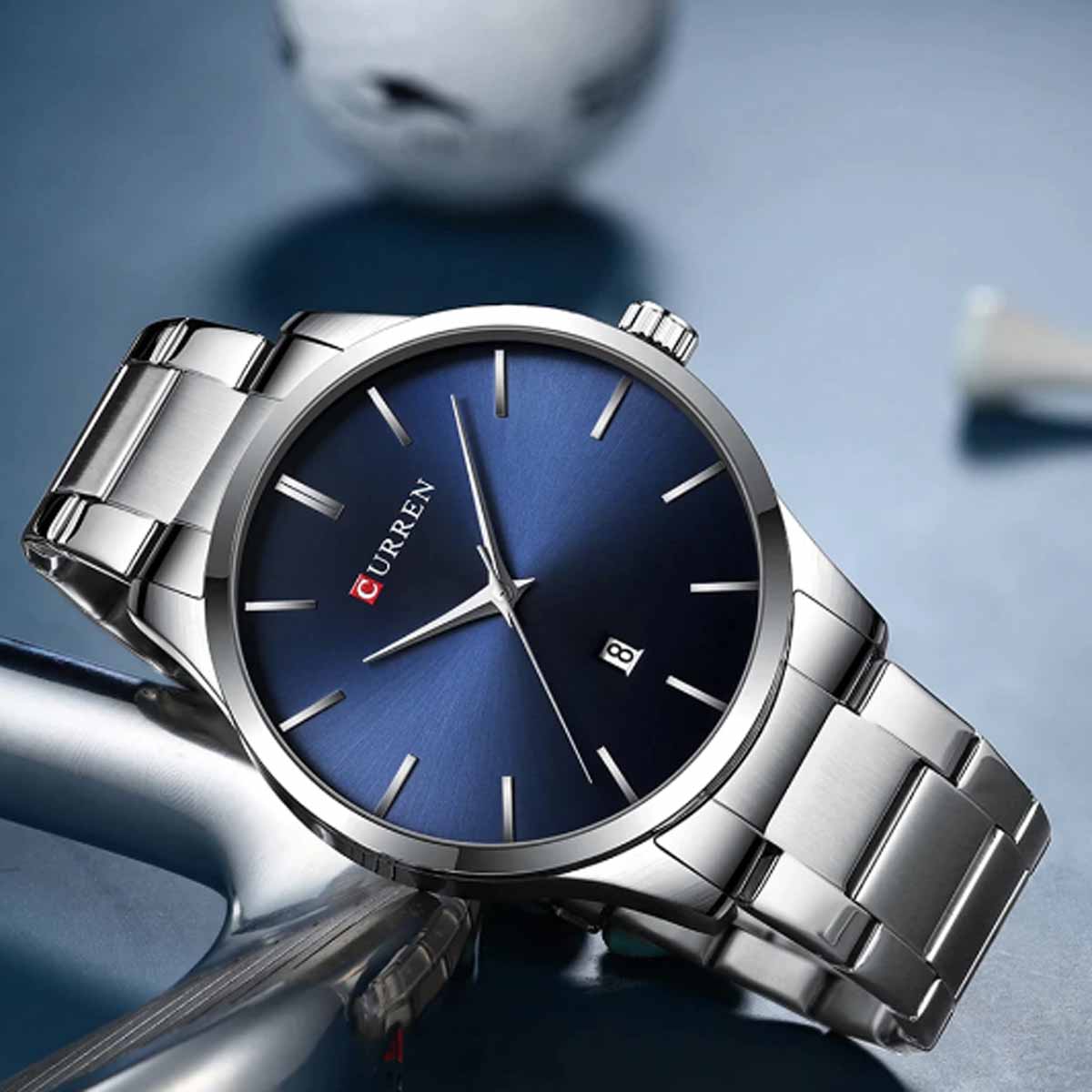 CURREN 8357 Men's Stainless Steel Watch