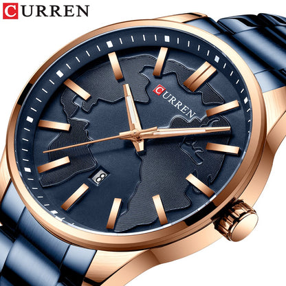CURREN 8336 Men's Stainless Steel Watch