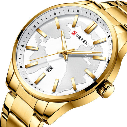 CURREN 8336 Men's Stainless Steel Watch