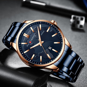 CURREN 8336 Men's Stainless Steel Watch