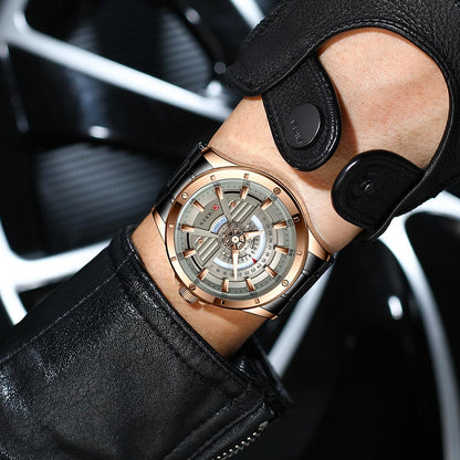 CURREN 8381 Men's Stainless Steel Watch