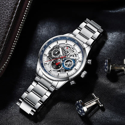 CURREN 8391 Men's Stainless Steel Watch