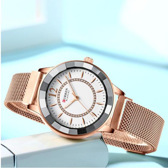 CURREN 9066 Women's Stainless Steel Watch