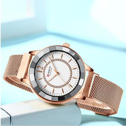 CURREN 9066 Women's Stainless Steel Watch