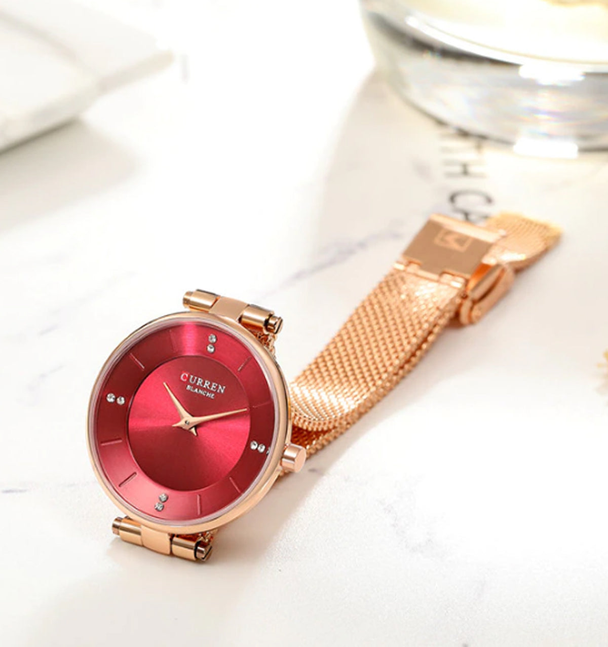 CURREN 9031 Women's Stainless Steel Watch