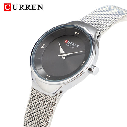 CURREN 9028 Women's Stainless Steel Watch