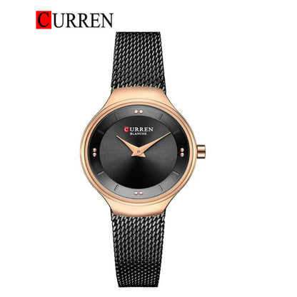 CURREN 9028 Women's Stainless Steel Watch