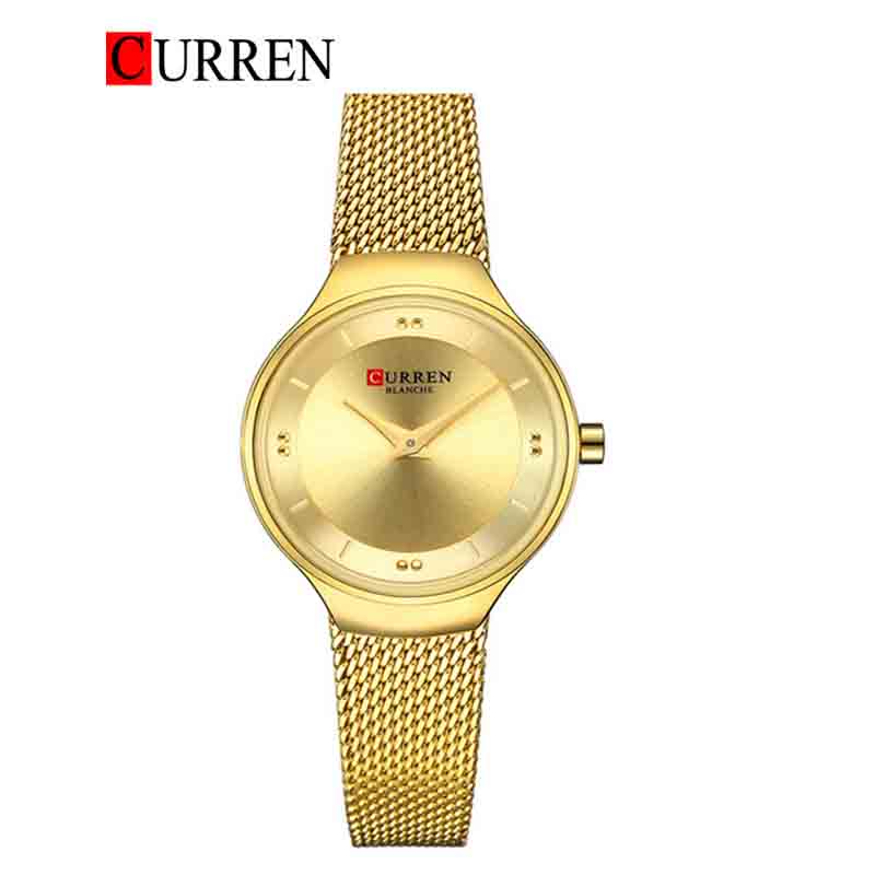 CURREN 9028 Women's Stainless Steel Watch