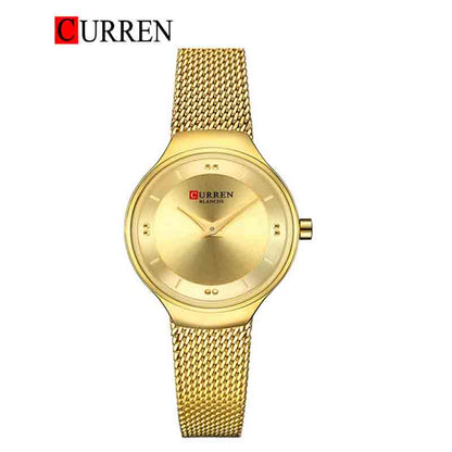 CURREN 9028 Women's Stainless Steel Watch