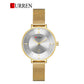 CURREN Original Brand Mesh Band Wrist Watch For Women With Brand (Box & Bag)-9037