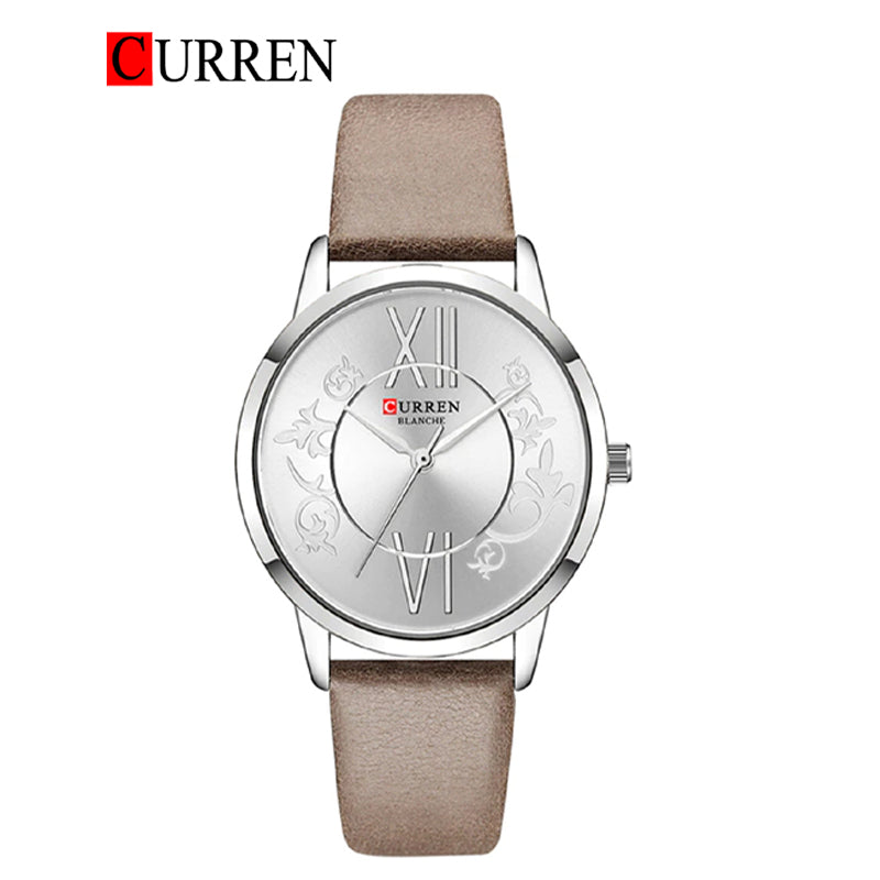 CURREN 9049 Women's Leather Straps Watch